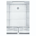 Westinghouse WQE4960BA 492L Charcoal Matte Black French Door Refrigerator with Non-Plumbed Water Dispenser