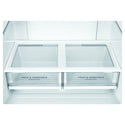 Westinghouse WQE4960BA 492L Charcoal Matte Black French Door Refrigerator with Non-Plumbed Water Dispenser