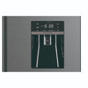 Westinghouse WQE4960BA 492L Charcoal Matte Black French Door Refrigerator with Non-Plumbed Water Dispenser
