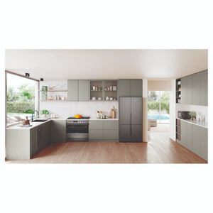 Westinghouse 564L Matte Black Quad Door Refrigerator WQE5600BB, Lifestyle View 2