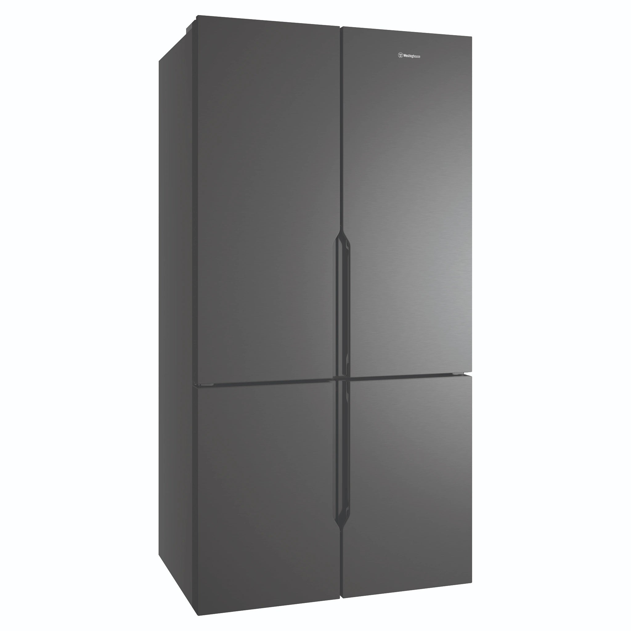 Westinghouse 564L Matte Black Quad Door Refrigerator WQE5600BB, Right Side View