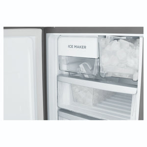 Westinghouse 564L Matte Charcoal Black Quad Door Refrigerator with Plumbed Water Dispenser WQE5650BA, Ice Maker View