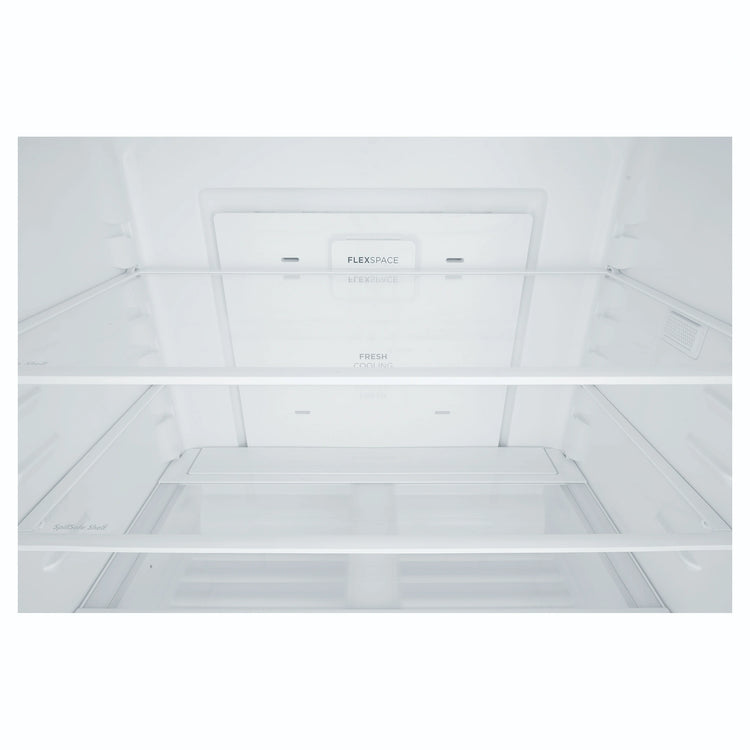Westinghouse 564L Matte Charcoal Black Quad Door Refrigerator with Plumbed Water Dispenser WQE5650BA, Inside View