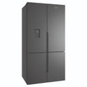 Westinghouse 564L Charcoal Quad Door Refrigerator with In-Door Water Dispenser WQE5660BA, Right Side View