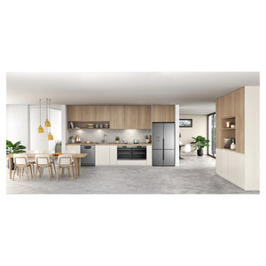 Westinghouse 564L Silver Quad Door Refrigerator with In-Door Water Dispenser WQE5660SA, Lifestyle View