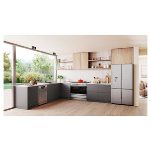 Westinghouse 564L Silver Quad Door Refrigerator with In-Door Water Dispenser WQE5660SA, Lifestyle View 3