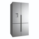 Westinghouse 564L Silver Quad Door Refrigerator with In-Door Water Dispenser WQE5660SA, Right Side View
