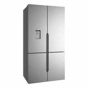 Westinghouse 564L Silver Quad Door Refrigerator with In-Door Water Dispenser WQE5660SA, Right Side View