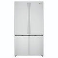 Westinghouse 541L Stainless Steel Quad Door Refrigerator with In-Door Dispenser WQE6000SB, Front View 