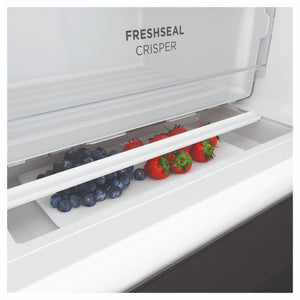 Westinghouse 609L Black Quad Door Refrigerator with In-Door Ice Dispenser WQE6170BB, Fresh Seal Crisper View