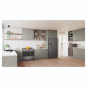 Westinghouse WQE6170BB 609L Black Quad Door Refrigerator with In-Door Ice Dispenser