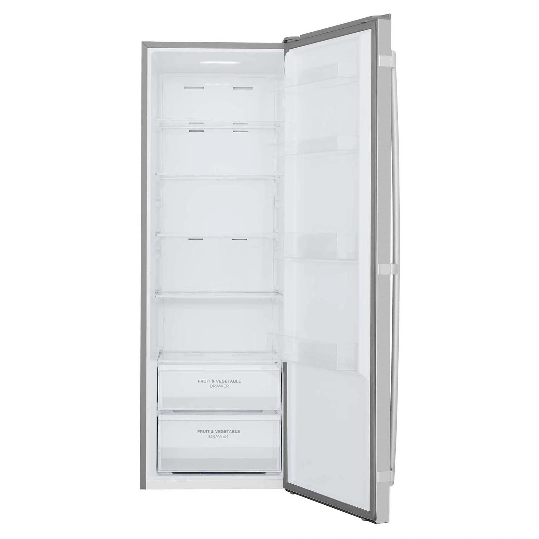 Westinghouse 322L Stainless Steel Single Door Fridge WRB3504AB, Door Open View