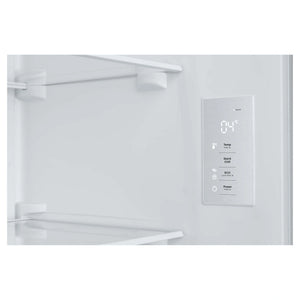 Westinghouse 322L White Single Door Refrigerator WRB3504WB, Control Panel View
