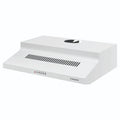 Westinghouse 60cm Fixed Universal Rangehood – White WRF613WA, Front View