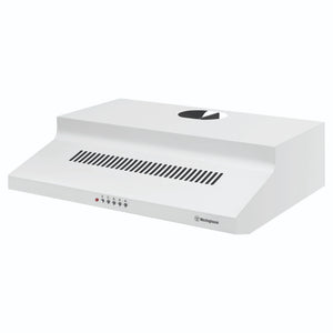 Westinghouse 60cm Fixed Universal Rangehood – White WRF613WA, Front View