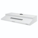 Westinghouse 90cm Universal Fixed Rangehood – White WRF913WA, Front View