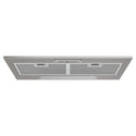 Westinghouse 71cm integrated rangehood, stainless steel WRI700SB, Front View