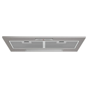 Westinghouse 71cm integrated rangehood, stainless steel WRI700SB, Front View
