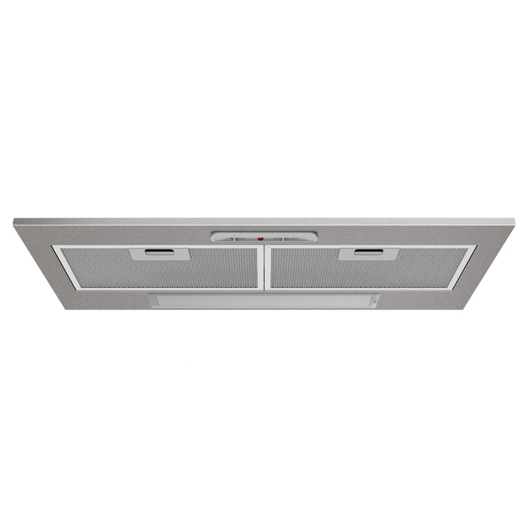 Westinghouse 71cm integrated rangehood, stainless steel WRI700SB, Front View