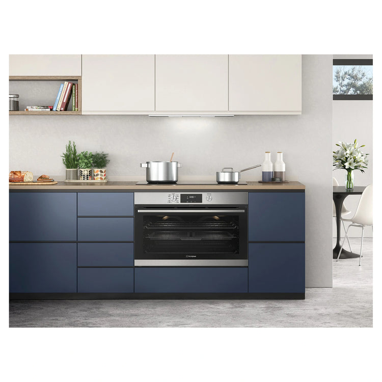 Westinghouse 71cm integrated rangehood, stainless steel WRI700SB, Lifestyle View