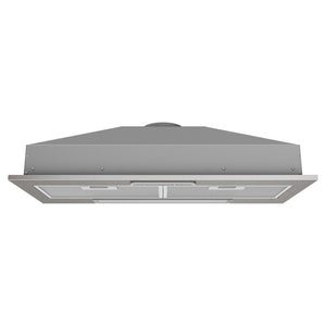 Westinghouse 71cm integrated rangehood, stainless steel WRI700SB, Top View