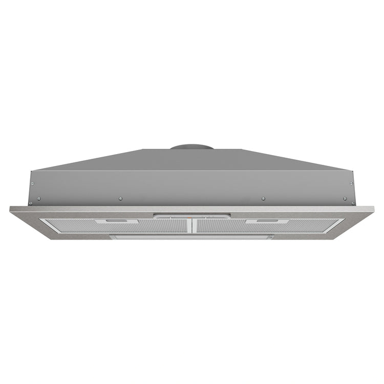 Westinghouse 71cm integrated rangehood, stainless steel WRI700SB, Top View