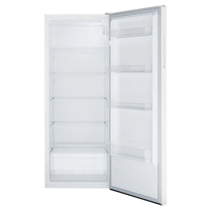 Westinghouse 242L White Upright Single Door Fridge WRM2400WF, Front Open Door View