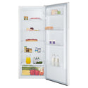 Westinghouse 242L White Upright Single Door Fridge WRM2400WF, Front Open Door with Food View