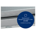 Westinghouse WRR626SB 60cm Slideout Stainless Steel Trimmed Rangehood