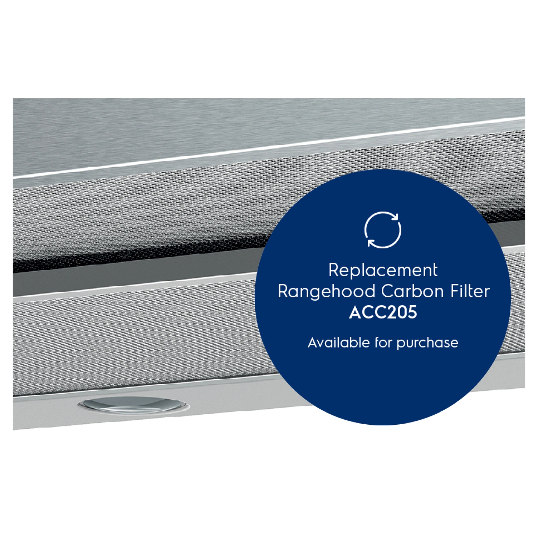 Westinghouse 60cm Slideout Stainless Steel Trimmed Rangehood WRR626SB, Feature View
