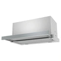 Westinghouse 60cm Slideout Stainless Steel Trimmed Rangehood WRR626SB, Front View
