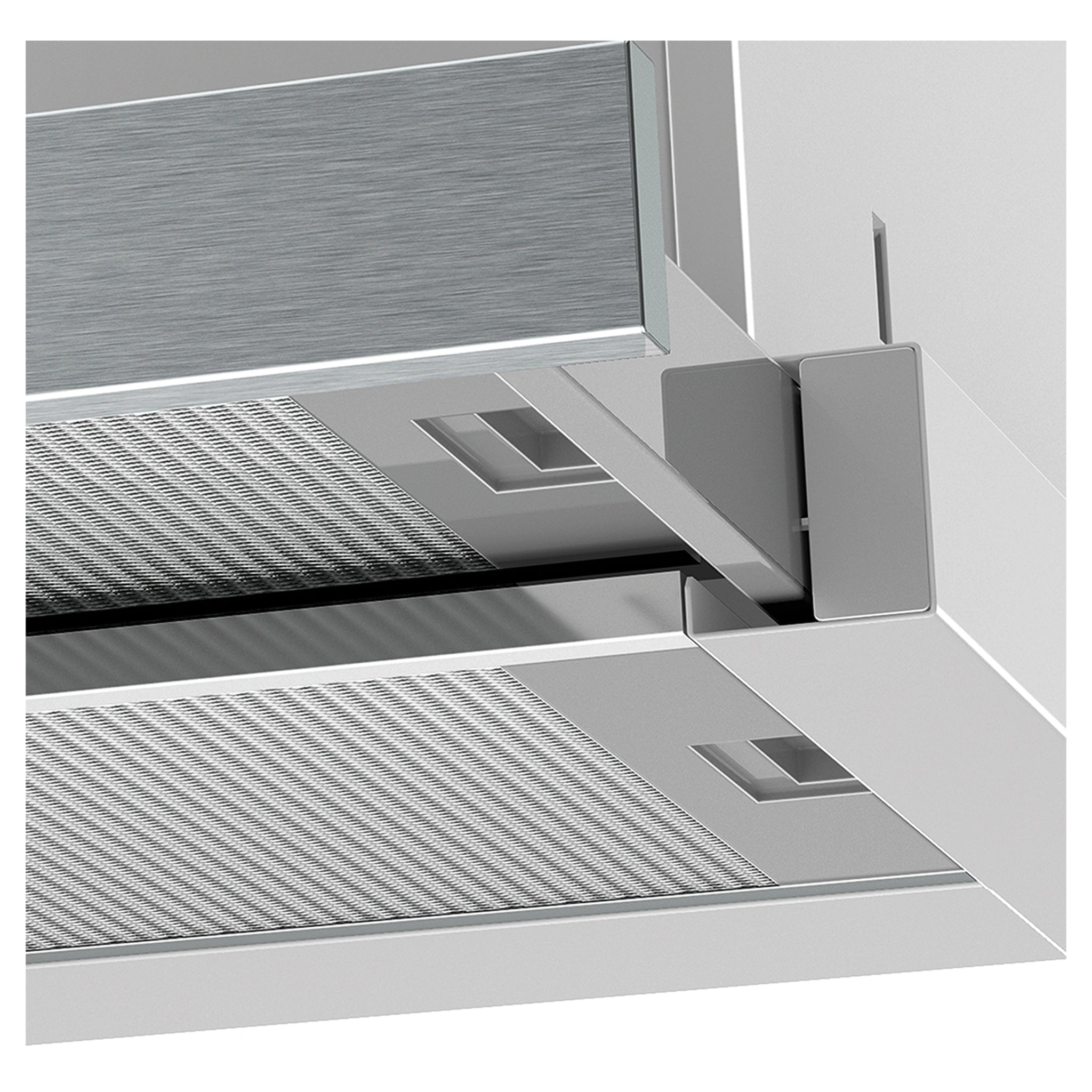 Westinghouse 90cm Stainless Steel Slideout Rangehood – Top Recirculation WRR904SB, Air Filter View