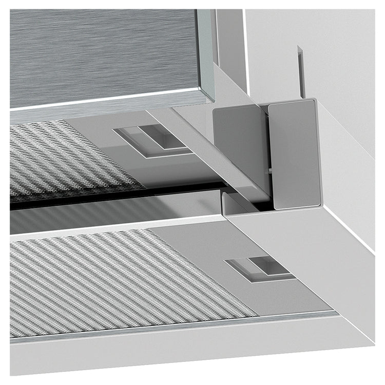 Westinghouse 90cm Stainless Steel Slideout Rangehood – Front Recirculation WRR914SB, Air Filter View