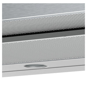 Westinghouse 90cm Stainless Steel Slideout Trimmed Rangehood WRR926SB, Bottom View