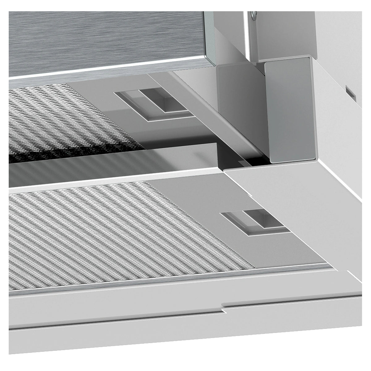Westinghouse 90cm Stainless Steel Slideout Trimmed Rangehood WRR926SB, Left View