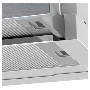 Westinghouse 90cm Stainless Steel Slideout Trimmed Rangehood WRR926SB, Left View