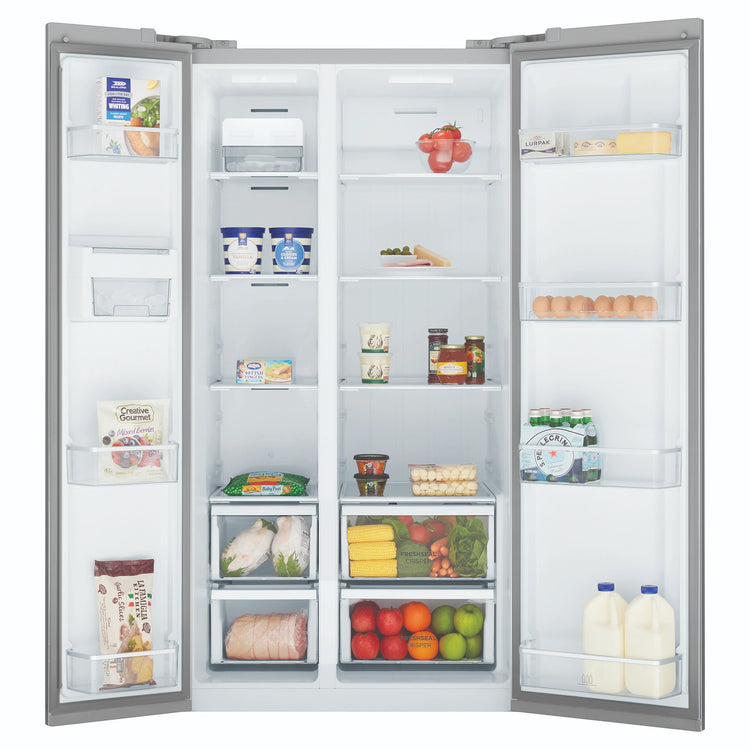 Westinghouse WSE6630SA 624L Side By Side Fridge Stainless Steel