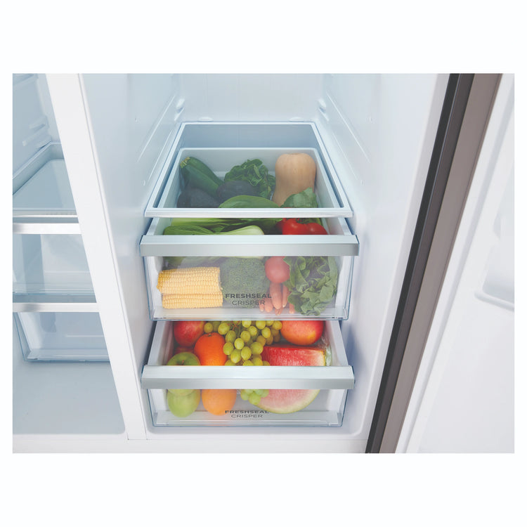 Westinghouse WSE6630SA 624L Side By Side Fridge Stainless Steel