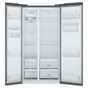 Westinghouse 619L Side-By-Side Fridge WSE6640BA, Front Double Door Open View