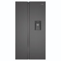 Westinghouse 619L Side-By-Side Fridge WSE6640BA, Front View