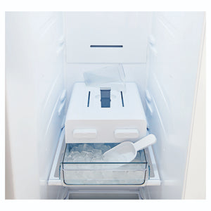 Westinghouse 619L Side-By-Side Fridge WSE6640BA, Ice Maker View