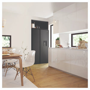 Westinghouse 619L Side-By-Side Fridge WSE6640BA, Lifestyle View