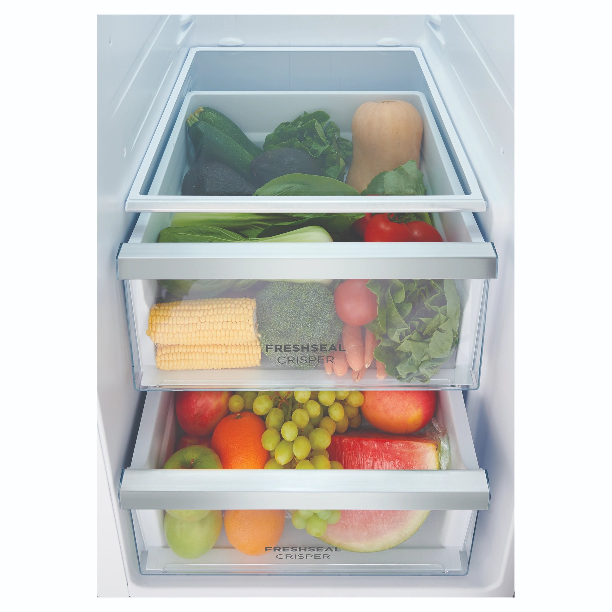Westinghouse 619L Side-By-Side Fridge WSE6640BA, Vegetable Crispers View