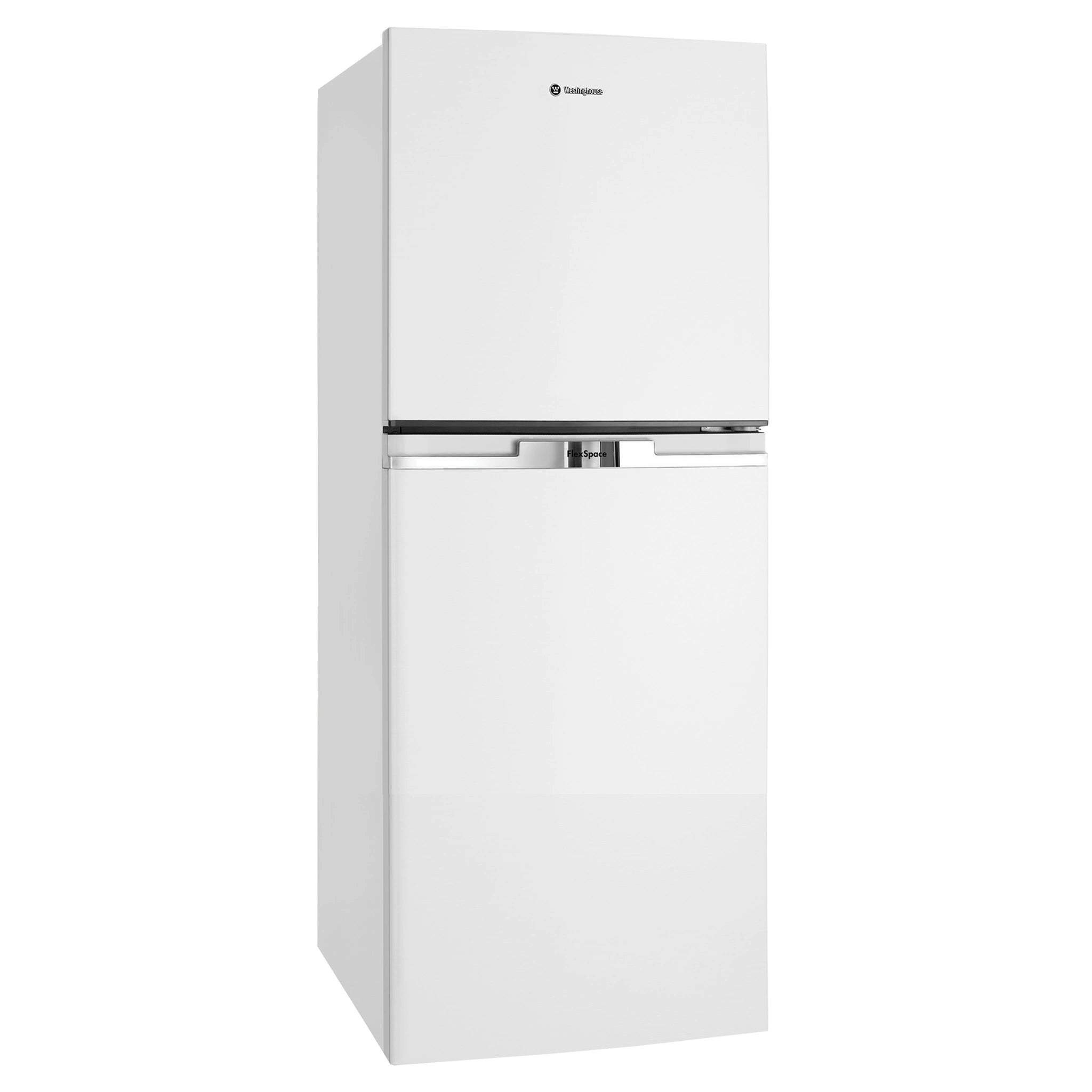 Westinghouse 211L Top Freezer Fridge WTB2300WHX, Front Left Side View