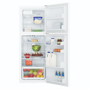 Westinghouse 225L Top Freezer Fridge WTB2500WHX, Front View With Door Open Storages