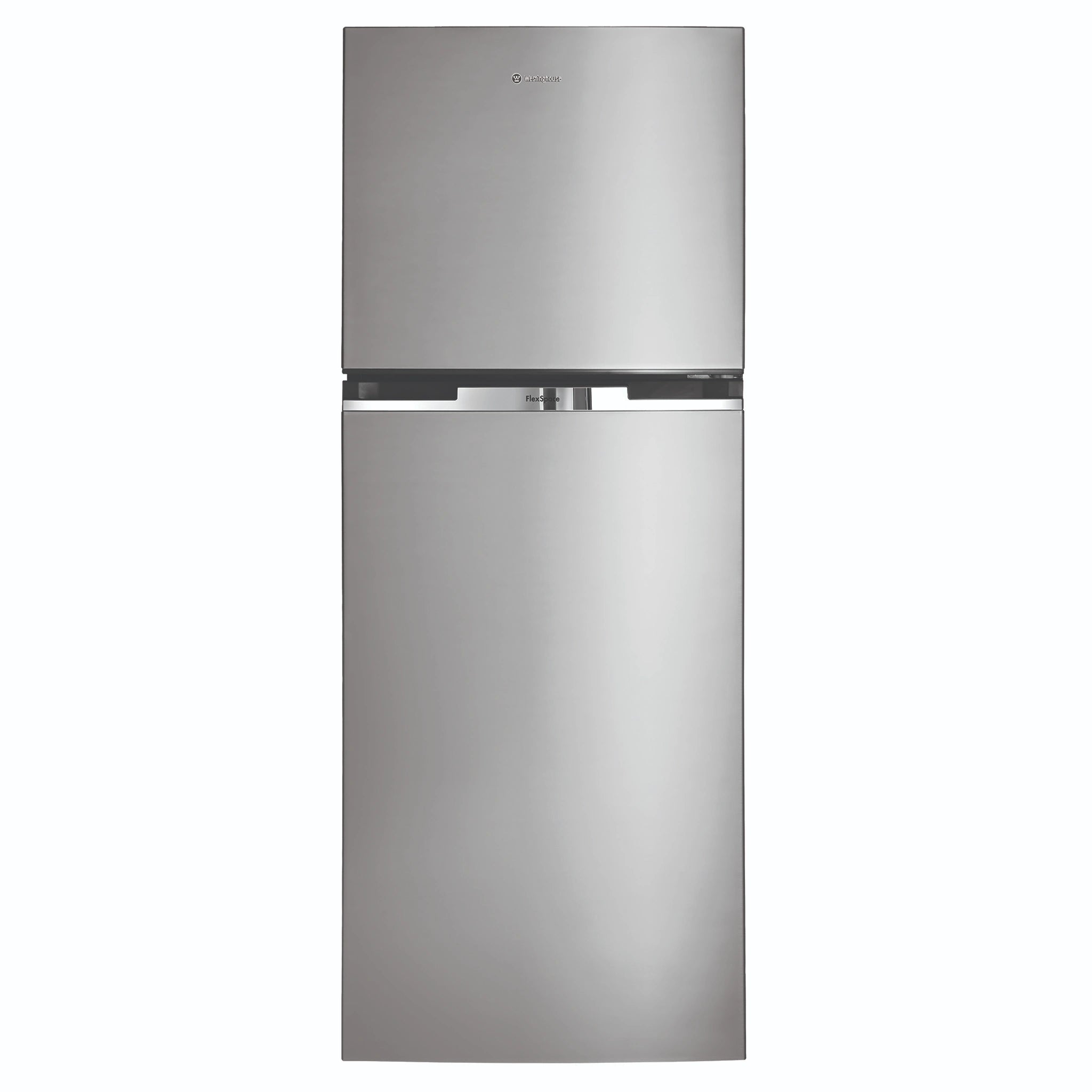 Westinghouse 256L Top Mount Fridge Arctic Steel WTB2800AHX, Front View