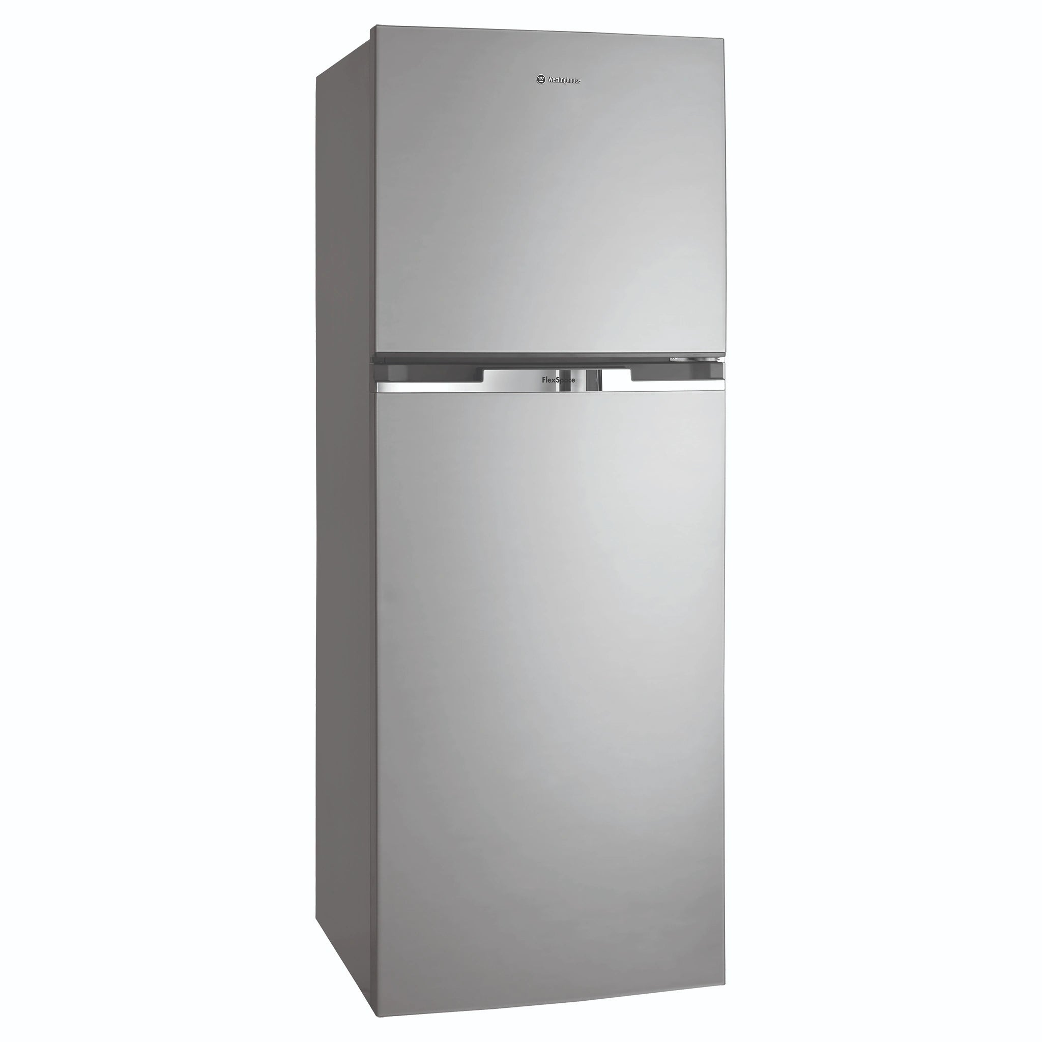 Westinghouse 256L Top Mount Fridge Arctic Steel WTB2800AHX, Left Side View