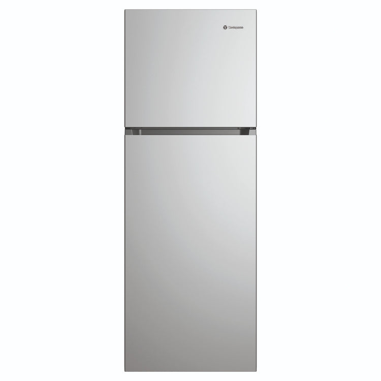 Westinghouse 312L Top Mount Fridge - Silver WTM3100SLX, Front View