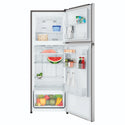 Westinghouse 312L Top Mount Fridge - Silver WTM3100SLX, Front View With Door Open Storages