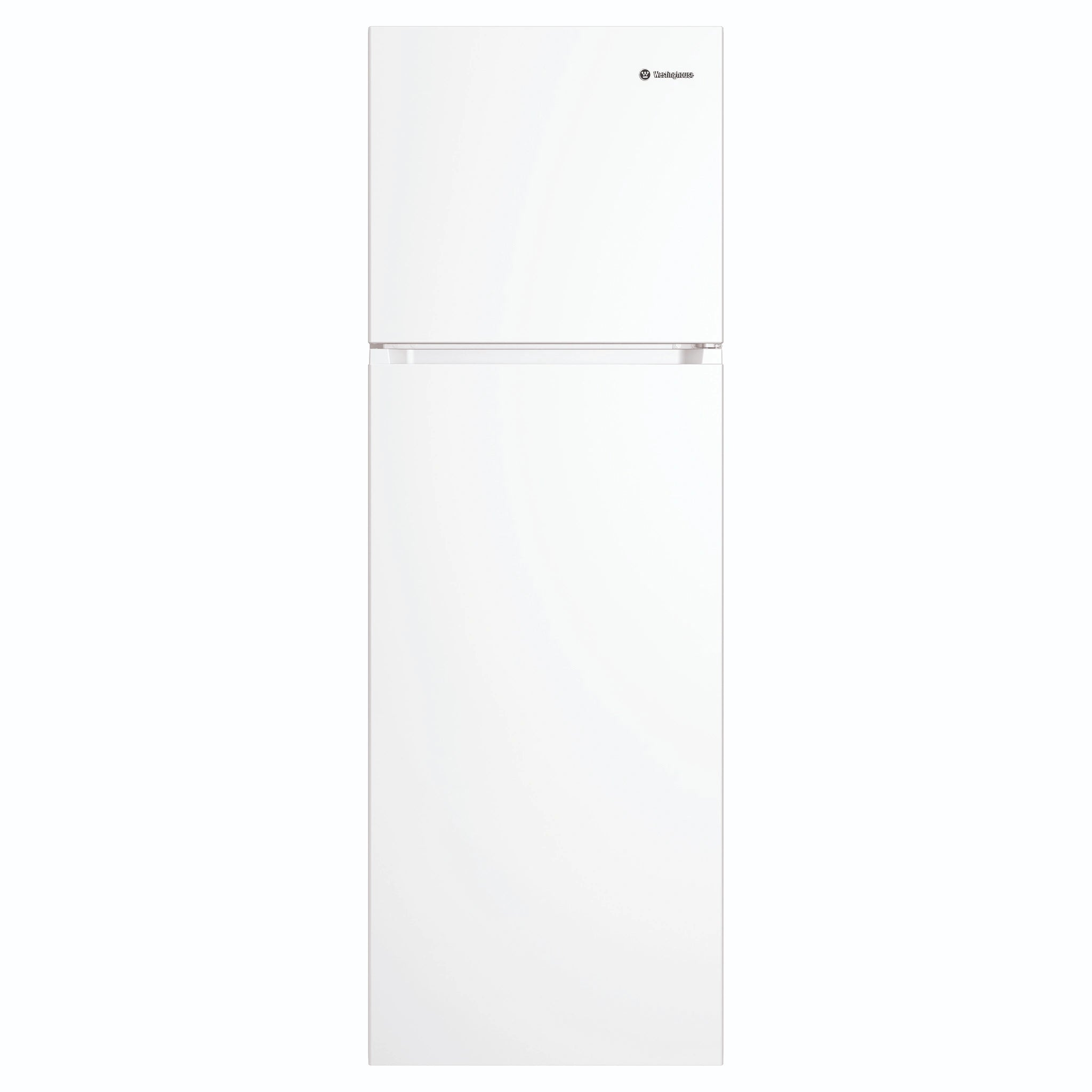 Westinghouse 341L Top Mount Fridge - White WTM3400WLX, Front View